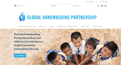 Desktop Screenshot of globalhandwashing.org